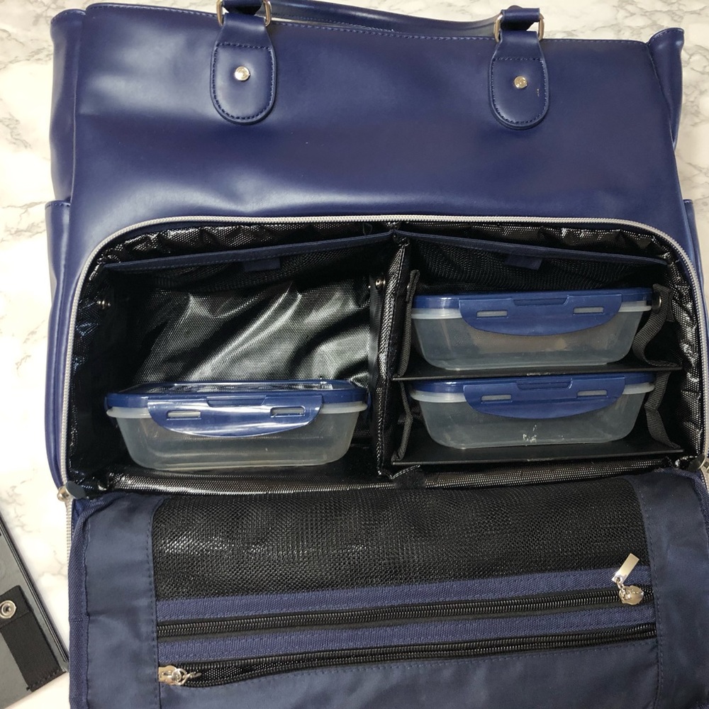 Six Pack Bags Blue Renee Tote